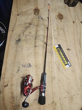 Ftp-26ml Ht Enterprises Ftp-102 Hi-tech Fishing Gear 26 Inch Medium/light And Reel Fast Stix Pro Sx