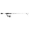 Iaconelli Pro-designed Youth Reel And Fishing Rod Combo White 6foot Medium 2pc