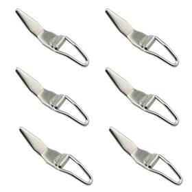 Jcbiz Fhkfrrhh-11x11x10-s6-re 6pcs Fishing Hook Keeper Rod Rubber Rings Small