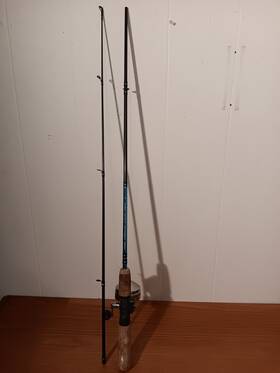 Cmc562mp Johnson Country Mile Rod And Reel Combo 6ft6 Inch Lenth 2-piece Pre Owned