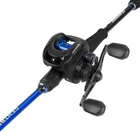 6ft6  Kastking 629722704111 Centron Fishing Rod And Reel Combo Spinning Baitcasting Inch M Left