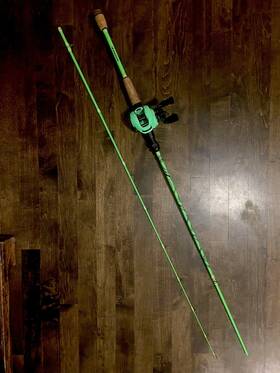 Kastking 768645331773 Zephyr Dual-tip Fishing Rod And Reel Combo Left