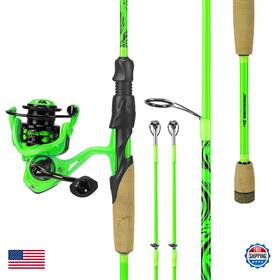 Kastking B0cmc2hlf2 Zephyr Dual-tip Rod Spinnig Reel Combo6ft 6in Ml M2000