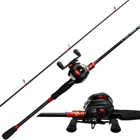 Kilitn 445039639648 Fishing Rod And Reel Combo Baitcasting Baitcast 6 Foot 7 Foo