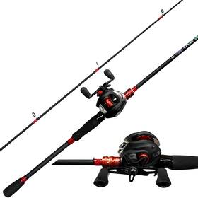 Kilitn 791107798104 Fishing Rod And Reel Combo Baitcasting Baitcast 6 Foot 7 2- Kilitn 791107798104 Fishing Rod And Reel Combo Baitcasting Baitcast 6 Foot 7 2-
