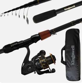 609mhc Kingswell Telescopic Fishing Rod And Reel Combo