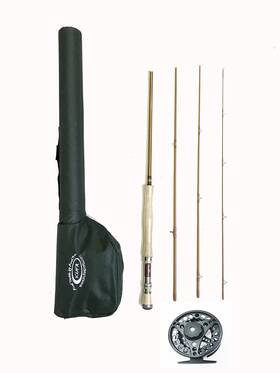 Kufa 882746022207 Sports 9ft Graphite Fly Fishing Rod 4-section Line Weight #7/8 Aluminum Fl