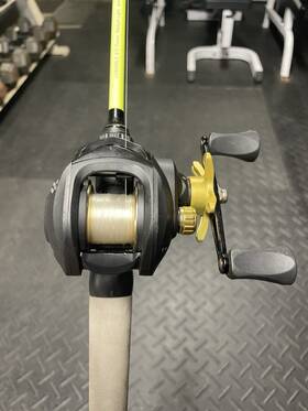 Laser Lhs60mls Hs Speed Stick Baitcast Combo 6 Ft Medium Light Fast Action