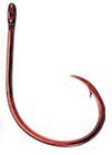 L8197f-5 Lazer Red 0 Hook Guard Circle Eagle Sea Claw 50bx Offset Fishing