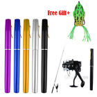 Lb58632 Lineba Mini Aluminum Portable Pen Shape Fishing Fish Rod Pole