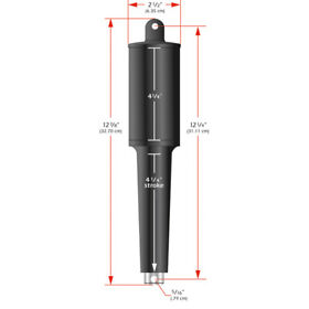 15060-001 Lenco 102xd Extreme Duty Actuator 12v 4-1/4inch Stroke