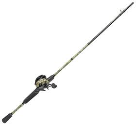 Ahc1shl70mhcg2 Lews American Hero Camo Baitcast Combo - Left 7ft Medium Heavy 10-20 Lbs