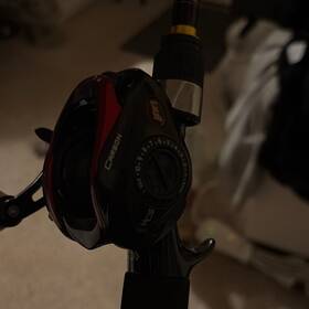 Cf1shlg2 Lews Carbon Fire Baitcast And Rod Aird X Dawa