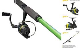 Ctjt7510-2 Lews Crappie Thunder Spinning Reel And Fishing Rod Combo 2-piece Im6 Graphite