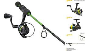 Cts7566-2 Lews Crappie Thunder Spinning Reel And Fishing Rod Combo 2-piece Im6 Graphite 6ft6 Inch