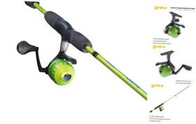 Ctus46l-2 Lews Crappie Thunder Jig/troll Underspin Reel And Fishing Rod Combo 9-foot 2