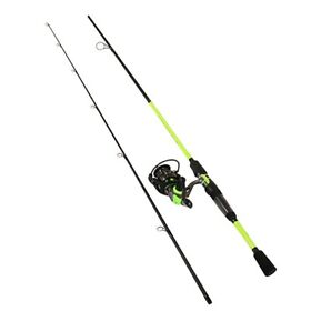 Hs3066m-2 Lews Hypersonic Speed Medium Spinning Fishing Pole Rod Reel Combo