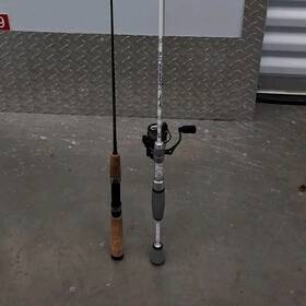 Ssc7shs Lews Shakespeare Carbonlite And Micro Series Ultra Light Spinning Combo 4ft6 Inch