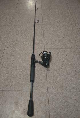 Ssc1060ls Lews Crx Hm40 Spinning Rod And Reel Combo 6 Ft Light Fast Gear 5.2 1