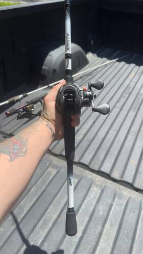 Xf1sh70mhg4-d Lews Xfinity Baitcast Combo 7ft Medium Heavy Fast Action Reel