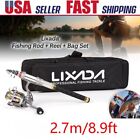 Hza5570693328519jb Lixada 2.7m Telescopic Fishing Rod Spinning Reel Combo Storage Bag A8y3