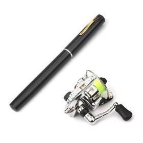 B07j65xs3l Lixada Mini Pocket Collapsible Pen Fishing Rod And Spinning Reel Kit 1.0-2.1m