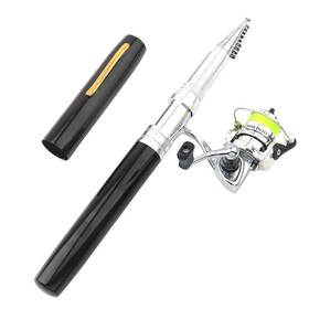Lixada B09p5z7m19 Pen Fishing Rod Reel Combo Set Premium Mini Pocket Collapsible
