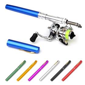 Bdq1gm Lixada Fishing Rod Reel Combo Mini Pen Pole Kit Telescopic Ro