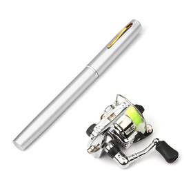 Hcg2gv Lixada Fishing Rod Reel Combo Mini Pen Pole Kit Telescopic Ro