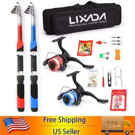 Hrt3758471329670sj Lixada 20pcs Fishing Rod Reel Combo Full Set Compact With 2pcs Spinning Reels Hrt3758471329670sj Lixada 20pcs Fishing Rod Reel Combo Full Set Compact With 2pcs Spinning Reels