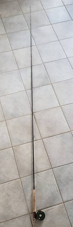 Ll Bean 607637 Double L Classic 9ft Fly Rod 5 Weight 5/6 Reel