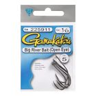 225911 Lot 0 Hook Big River Open Gamakatsu Fishing Hooks Eye Siwash 4 1