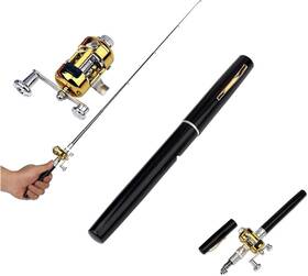 Lph 313091099021 Portable 38 Inch Telescopic Fishing Rod And Reel Combo For River Reservoir
