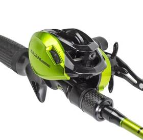 Bccombed02 Lunkerhunt 628853901253 Bedlam Baitcaster Rod And Reel Combo 7 Feet - Premium Left Handed