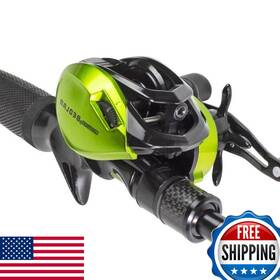Lunkerhunt B0b4blqb2g Bedlam Baitcaster Rod And Reel Combo 7 Feet - Premium Left Handed