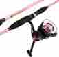 M500013 Trademark Strike Series Spinning Rod And Reel Combo In Hot Pink 886511956278