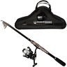 M500018 Wakeman Spinning Carbon Fiber Steel Telescopic Pole Fishing 886511956322