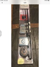 Zs3461 Martin 8ft. Panfish Fly Fishing Rod Reel Line Flies Complete Kit New Sealed