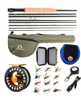 Ealltime06 Maxcatch Alltime Travel Fishing Rod-ultra Compact For Backpacking 8-piece 9ft