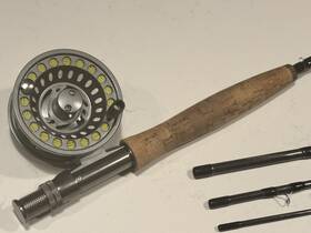 Mo4c-p-sf6 Maxxon Outfitters Fly Fishing Rod And Reel Combo 6wt 9ft 4pc With Case Line