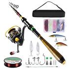 Milerong Fishing Rod And Reel Combo Combo For Youth Adults Beginner Freeship