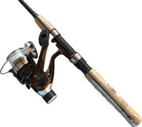 Gtp-20rd Mitchell Gt Pro Spinning Reel W Rear Drag 5.5 1 Ratio Zebco 33 Light Cork Rod