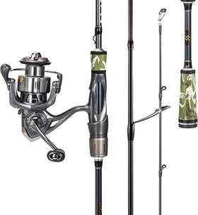 602xb Nobrand 2-piece Spinning Fishing Rod And Reel Combo 30t Carbon Fiber Fresh/saltwater