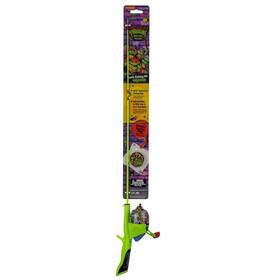Tmntreg23 Nobrand Teenage Mutant Ninja Turtle Youth Spincast Fishing Rod And Reel