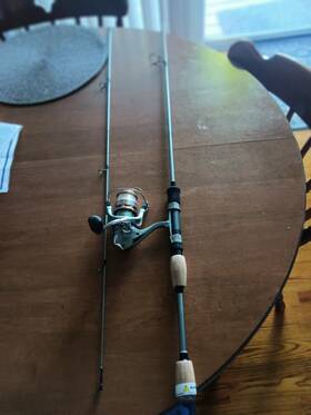 602ul-20 Okuma Rox-20 6ft Spinning Rod And Reel Combo Ultra-light