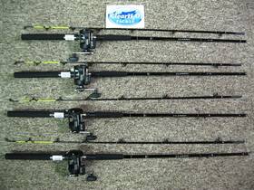 Cp-dr-86ct-ma30d Okuma 4pk Classic Pro 8ft6 Ct Trolling Combo With Magda Ma-30d Reels Downrigger