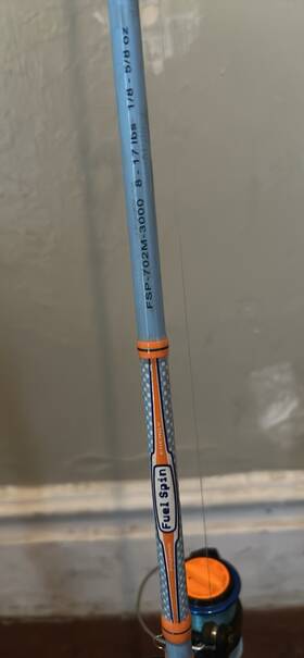 Fsp-702m-3000 Okuma Fuel Spin Combo 7ft Inch Medium Rod With Fsp-3000 Reel Blue