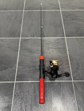 Opt-101 Optimax Ice Fishing Pan Combo Small Hunt Wilde Rod Reel