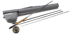Orvis 195433718056 Clearwater Fly Rod Outfit - Fishing And Reel Combo Starter Kit Grey 6