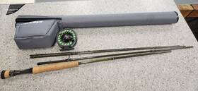 3ash53 Orvis Encounter Fly Rod Outfit - 6 Weight 9ft Long Fishing And Reel Combo